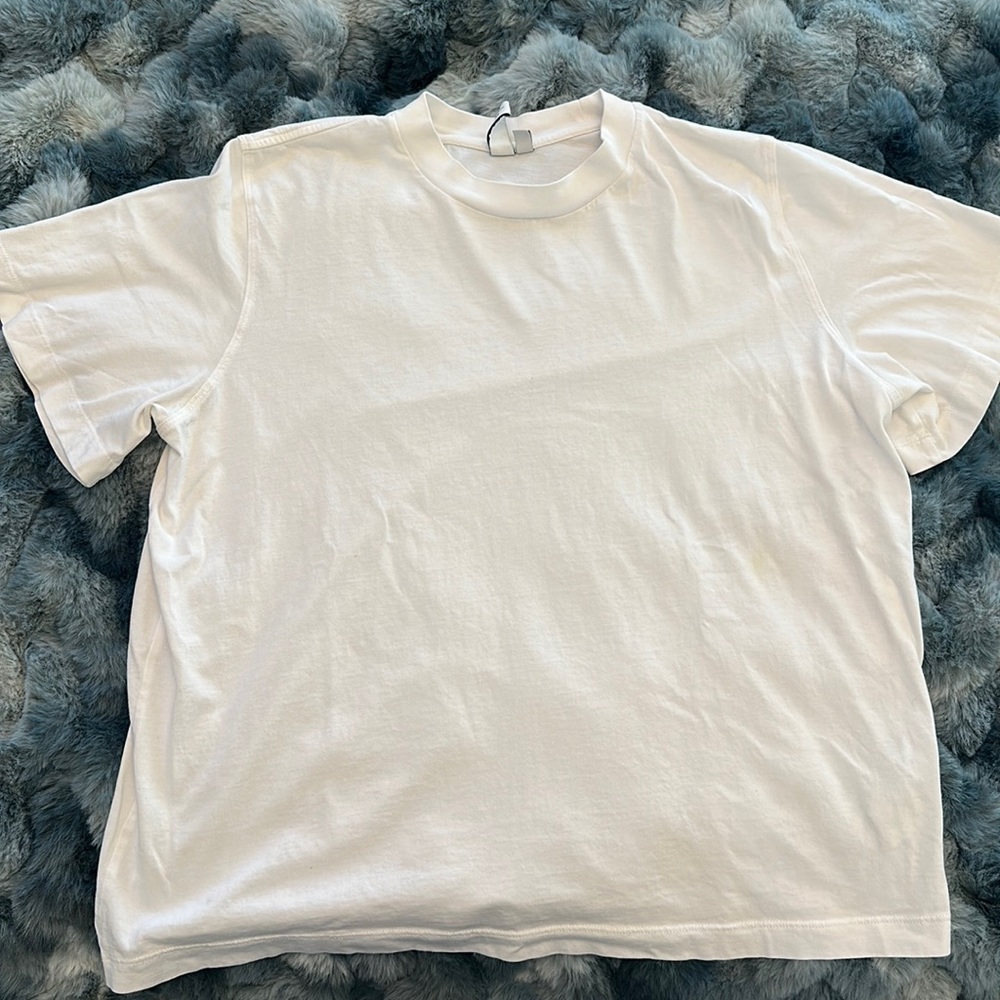 & Other Stories White Tee Sz 8